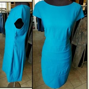 AGB | Turquois Blue Sheath Dress